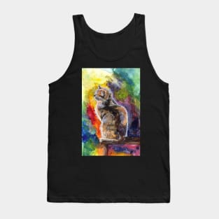 Colorful Cat Tank Top